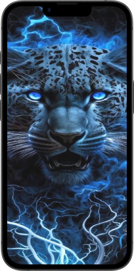 Силиконовый чехол Ледяной леопард для Apple iPhone SE 4 - 6460u-3652 изображение 