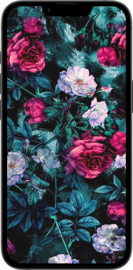 Силіконовий чехол Сад та троянди для Apple iPhone SE 4 - 6483u-3652 изображение 