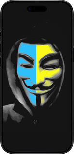 TPU чехол Украинский анонимус для Apple iPhone 17 AIR - 1062b-4032 изображение 