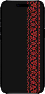 TPU чехол Вишиванка 53 для Apple iPhone 17 AIR - 2041b-4032 изображение 