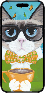 TPU чехол Cat&Coffee для Apple iPhone 17 AIR - 4053b-4032 изображение 