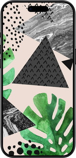 TPU чехол Монстера для Apple iPhone 17 AIR - 4304b-4032 изображение 