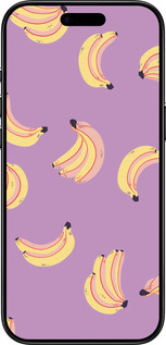 TPU чехол Бананы для Apple iPhone 17 AIR - 4312b-4032 изображение 