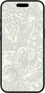 TPU чехол Белое кружево для Apple iPhone 17 AIR - 4383b-4032 изображение 