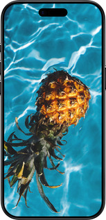 TPU чехол Ананас на воде для Apple iPhone 17 AIR - 4384b-4032 изображение 