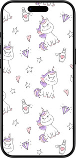 TPU чехол Единорожка v2 для Apple iPhone 17 AIR - 4703b-4032 изображение 