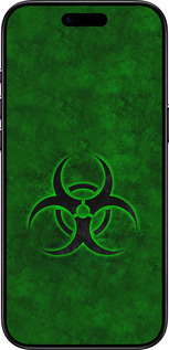 TPU чехол biohazard 30 для Apple iPhone 17 AIR - 4848b-4032 изображение 