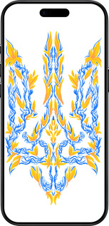 TPU чехол Герб Украины v3 для Apple iPhone 17 AIR - 5313b-4032 изображение 