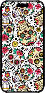 TPU чехол Черепи для Apple iPhone 17 AIR - 5471b-4032 изображение 