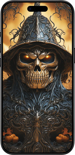 TPU чехол Череп 2 для Apple iPhone 17 AIR - 5652b-4032 изображение 