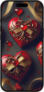 TPU чехол Сердечки v4 для Apple iPhone 17 AIR - 5834b-4032 изображение 