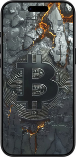 TPU чехол Розпечений біткойн для Apple iPhone 17 AIR - 6091b-4032 изображение 