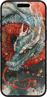 TPU чехол Стихія вогню для Apple iPhone 17 AIR - 6101b-4032 изображение 