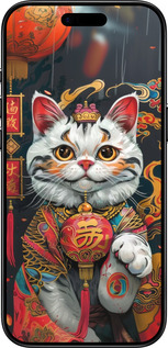 TPU чехол China Cat v2 для Apple iPhone 17 AIR - 6135b-4032 изображение 