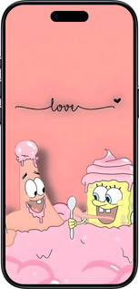 TPU чехол Спанч Боб для Apple iPhone 17 AIR - 6282b-4032 изображение 