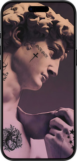 TPU чехол Давид для Apple iPhone 17 AIR - 6302b-4032 изображение 