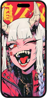 TPU чехол Аниме демон для Apple iPhone 17 AIR - 6308b-4032 изображение 