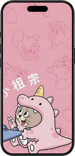 TPU чехол Том и джерри 2 для Apple iPhone 17 AIR - 6359b-4032 изображение 