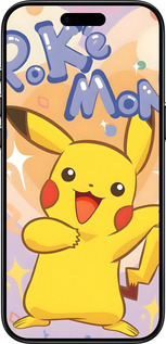 TPU чехол Пикачу для Apple iPhone 17 AIR - 6383b-4032 изображение 