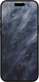 TPU чехол Голубые облака, Голубая луна для Apple iPhone 17 AIR - 6398b-4032 изображение 