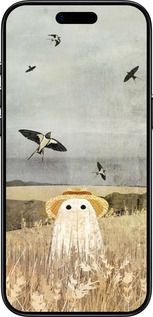 TPU чехол Привид у полі для Apple iPhone 17 AIR - 6427b-4032 изображение 