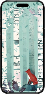 TPU чехол Лис у зеленому лісі для Apple iPhone 17 AIR - 6547b-4032 изображение 