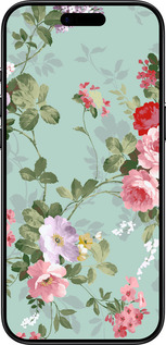 TPU чехол Квіткові шпалери 2 для Apple iPhone 17 AIR - 862b-4032 изображение 