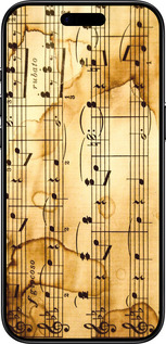 TPU чехол Ноты для Apple iPhone 17 AIR - 905b-4032 изображение 