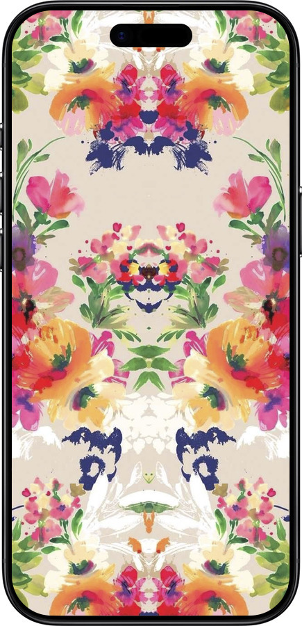 TPU чехол Цветочный узор для Apple iPhone 17 AIR - 1083b-4032 изображение 