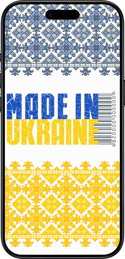 TPU чехол Made in Ukraine для Apple iPhone 17 AIR - 1146b-4032 изображение 