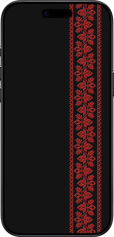 TPU чехол Вишиванка 53 для Apple iPhone 17 AIR - 2041b-4032 изображение 