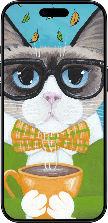 TPU чехол Cat&Coffee для Apple iPhone 17 AIR - 4053b-4032 изображение 