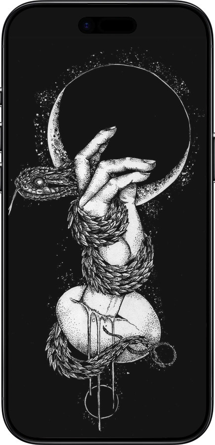 TPU чехол Змія в руці для Apple iPhone 17 AIR - 4149b-4032 изображение 