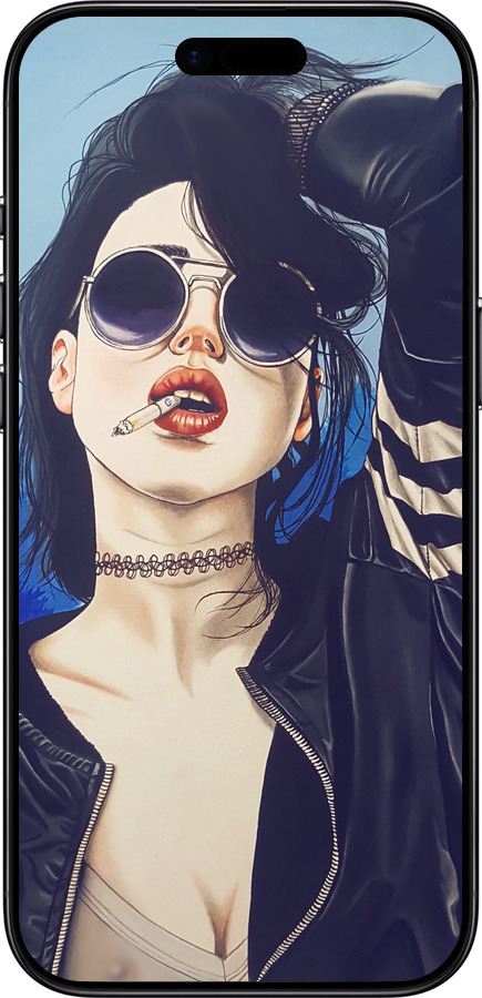 TPU чехол Девушка на стиле для Apple iPhone 17 AIR - 4151b-4032 изображение 