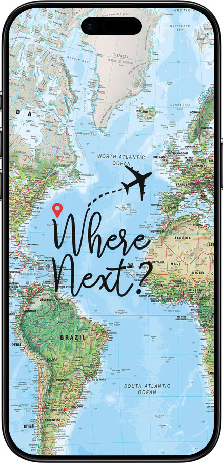 TPU чехол Путешествие для Apple iPhone 17 AIR - 4503b-4032 изображение 