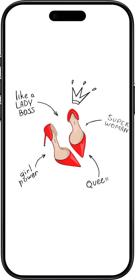 TPU чехол Женщина для Apple iPhone 17 AIR - 4599b-4032 изображение 