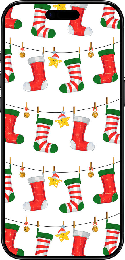 TPU чехол Новогодний 9 для Apple iPhone 17 AIR - 4622b-4032 изображение 