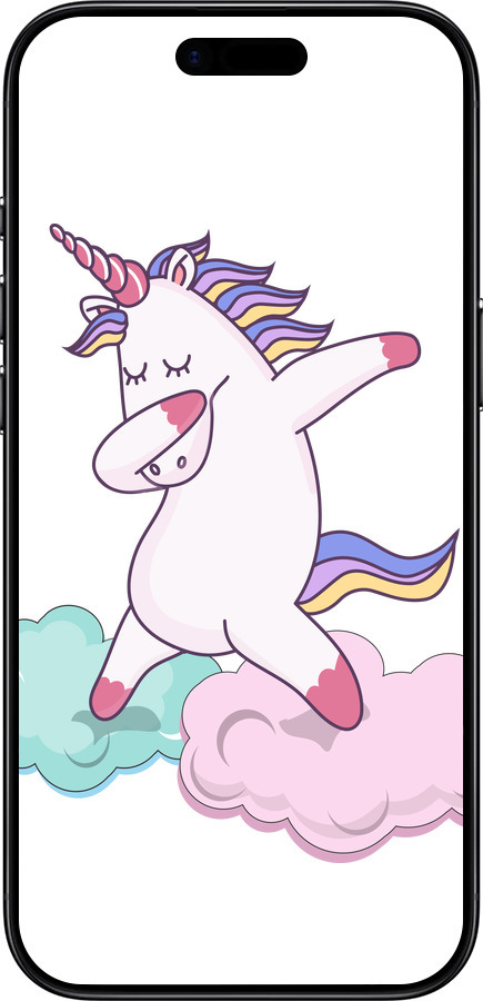 TPU чехол Единорог для Apple iPhone 17 AIR - 4702b-4032 изображение 
