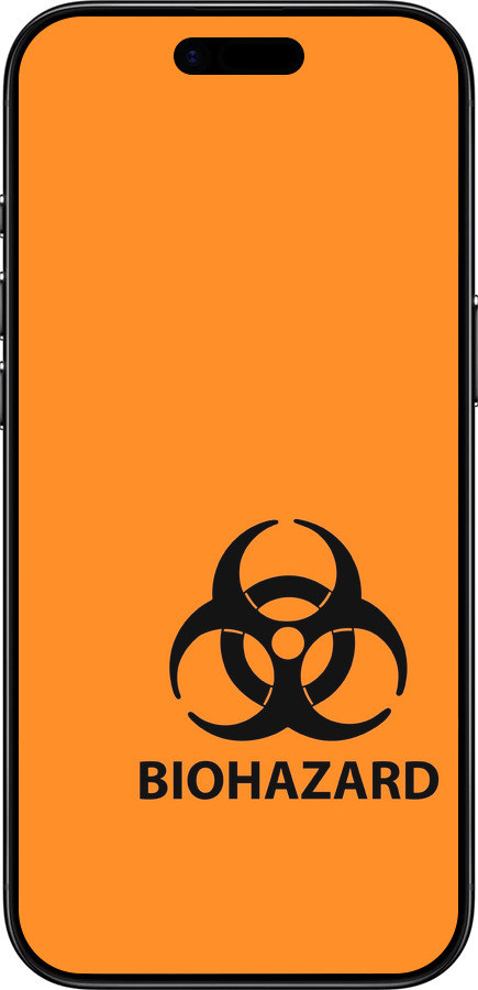 TPU чехол biohazard 33 для Apple iPhone 17 AIR - 4851b-4032 изображение 