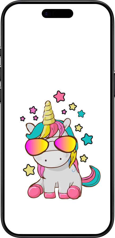 TPU чехол Єдиноріг в окулярах для Apple iPhone 17 AIR - 4879b-4032 изображение 