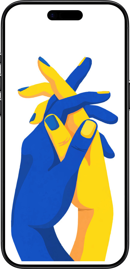 TPU чехол Stand With Ukraine для Apple iPhone 17 AIR - 5255b-4032 изображение 