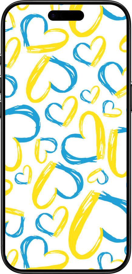 TPU чехол Серця UA  для Apple iPhone 17 AIR - 5292b-4032 изображение 