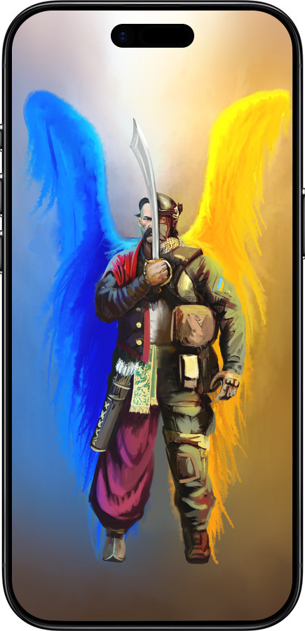 TPU чехол Воин-Ангел для Apple iPhone 17 AIR - 5317b-4032 изображение 