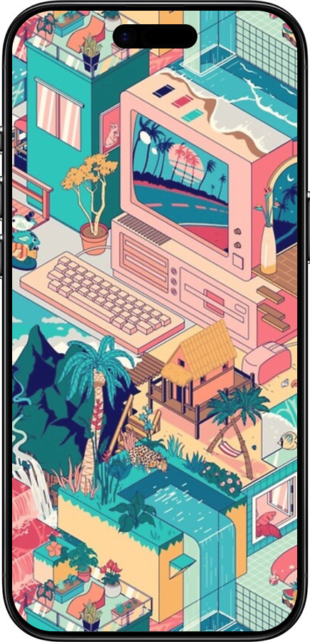 TPU чехол № 5393 для Apple iPhone 17 AIR - 5393b-4032 изображение 