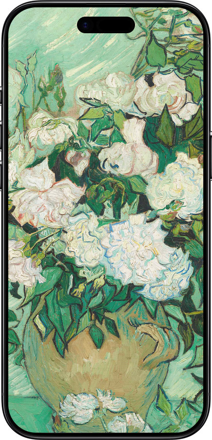 TPU чехол Винсент Ван Гог. Ваза с розами для Apple iPhone 17 AIR - 5543b-4032 изображение 