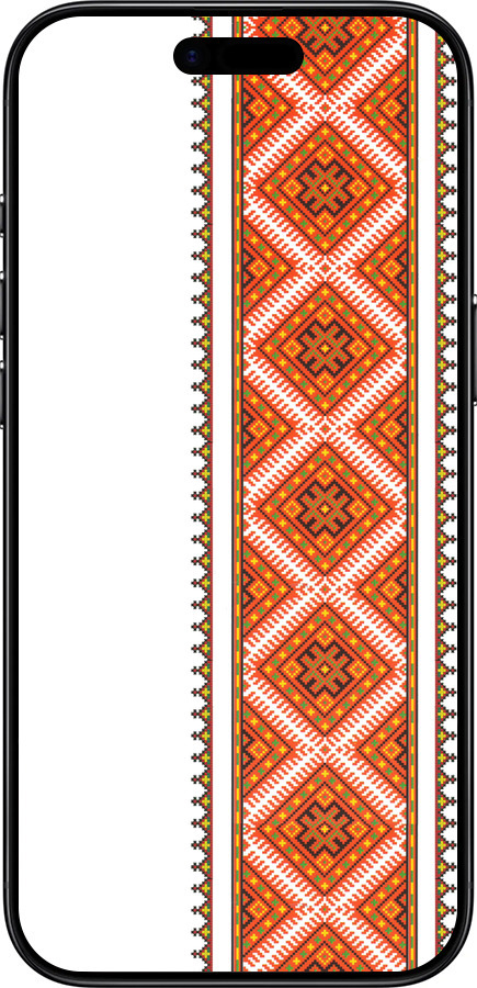 TPU чехол Вишиванка 25 для Apple iPhone 17 AIR - 593b-4032 изображение 