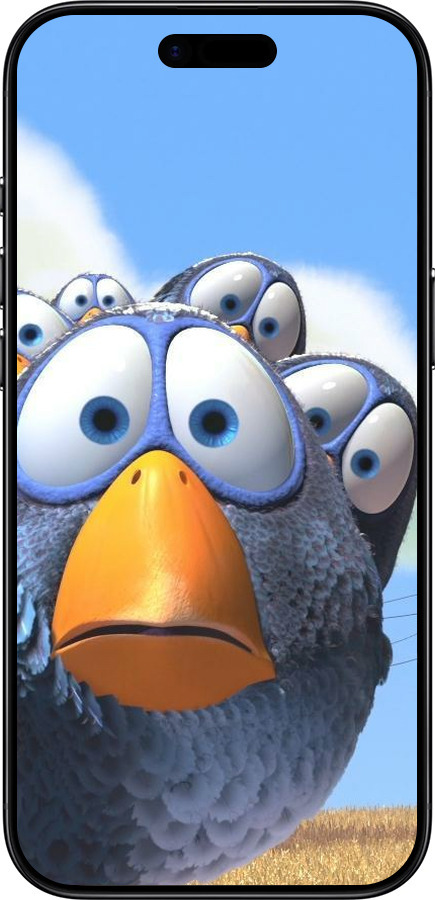 TPU чехол Angry Birds для Apple iPhone 17 AIR - 6008b-4032 изображение 