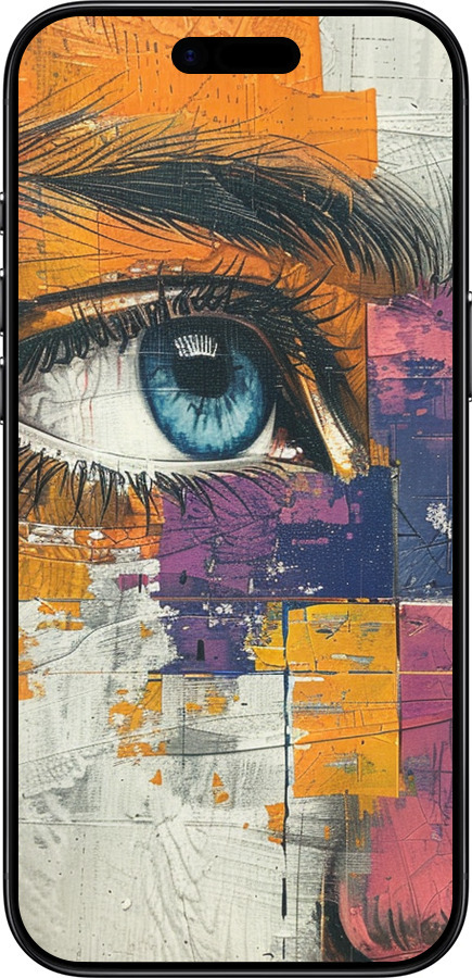 TPU чехол Цветная фреска для Apple iPhone 17 AIR - 6032b-4032 изображение 