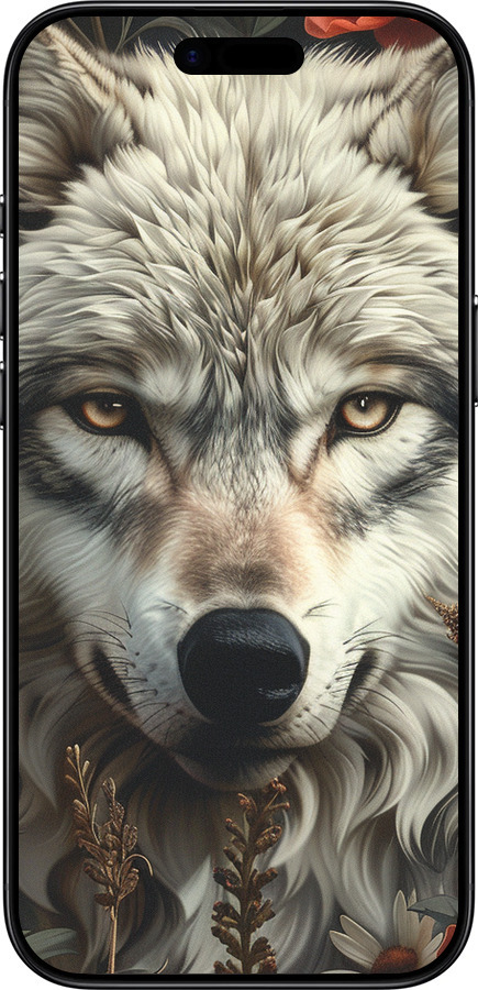 TPU чехол Вовчий погляд для Apple iPhone 17 AIR - 6066b-4032 изображение 