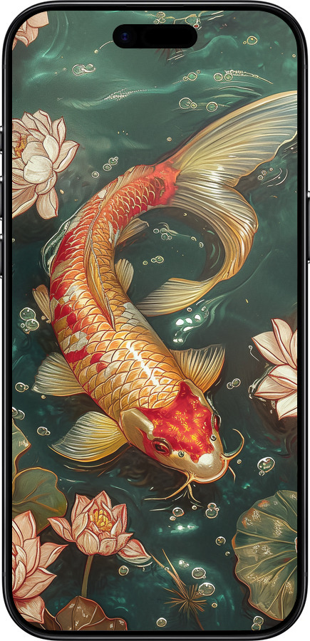 TPU чехол Мелодія Лотоса для Apple iPhone 17 AIR - 6106b-4032 изображение 